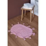 Lampetie | Elora Tekli Banyo Paspası 40x60 Pembe