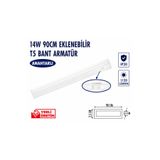Lampist 90Cm 14W T5 Ledli Bant Armatür 6500K