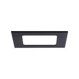 LAMPTIME 6W Panel LED Slim Kare Spot 6500K Beyaz Işık Siyah Gövde 263628