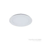 LAMPTIME Armatür Panel Led Downlıght İnce 3W 3000K Sarı 260321 (70-80) - 6500K - Beyaz