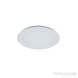 LAMPTIME Armatür Panel Led Downlıght İnce 3W 6500K Beyaz 260621 (70-80) - 3000K - Günışığı