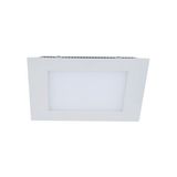 LAMPTIME Armatür Panel Led Downlıght İnce Kare 18W 3000K Sarı 260331 (185-205)