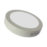 LAMPTIME Sıva Üstü Slim LED Downlight Beyaz Gövde 20W Yuvarlak 3000K Gunışığı Işık - Gün Işığı