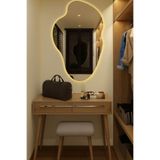 Lamra Dizayn Pilli Kablosuz Beyam Ayna Moderm Dekoratif Salon Mutfak Banyo WC aynası