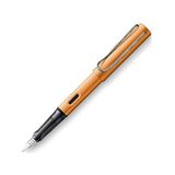 Lamy 1833451 AL-star Dolma Kalem 27 – Alüminyum Dolma Kalem Bronz Renkte Şeffaf Sap ve Çelik Yaylı – Uç Kalınlığı EF
