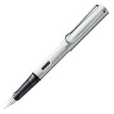 Lamy Al-Star Alüminyum F Uç Whitesilver Gümüş Dolma Kalem