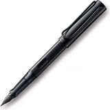 Lamy Al-Star Dolma Kalem Mat Siyah (F Uç) - Altın - Sarı
