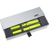 Lamy Safari 43-M-343 Neon Limon Yeşili Kalem Seti