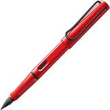 Lamy Safari Dolma Kalem Metal Siyah Klips M Uc Kirmizi - 1 - Kırmızı