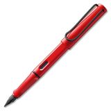 Lamy Safari Dolma Kalem Metal Siyah Klips M Uc Kirmizi