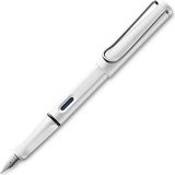 Lamy Safari Parlak Beyaz Dolma Kalem 19B-M 1 Adet Dayanıklı Plastik Gövde ile Ergonomik Tasarım
