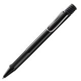 Lamy safari siyahı - Ergonomik saplı ve çizgi genişliğine sahip tükenmez kalem M - hoş uzun yazı için - sağlam ASA plastikten yapılmıştır - büyük kapasiteli dolum dahil M 16 inç siyah