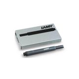 Lamy T10-s Mürekkep Kartuşu, Siyah, 5'li Paket, Tüm Lamy Dolma Kalemler ile Uyumlu