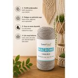 Lanaprime Makrome örgü ipi (1,4mm) 230mt. Çanta Ipi 200 gr, polypropilen Renk No:04