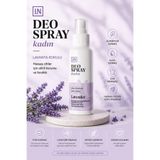 LaNaturel Doğal Deo Sprey Kadın Lavanta Özlü - Alüminyumsuz, Temiz İçerik - 50 ml