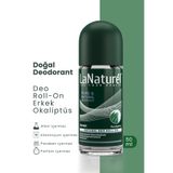 LaNaturel Erkek Roll On Deodorant 50 ml – Okaliptüs Kokulu, Doğal