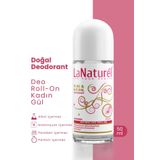 LaNaturel Kadın Roll On Deodorant 50 ml – Gül Kokulu Doğal