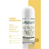 LaNaturel Kadın Roll On Deodorant 50 ml – Kokusuz, Alüminyumsuz