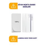 LANBENA Yedek Kağıt Siyah Nokta Yedek Burun Kağıdı 2.0 Nose Plants Bant 120 Adet Kağıt