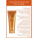 Lancaster Self Tan Body Gel 125 Ml - Bronzlaştırıcı Vücut Jeli