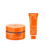 Lancaster SPF 50 50 ml Sun Sensitive Oil Free Milky Fluid ve 200 ml Tan Deepener Tinted Jelly Güneş Koruyucu