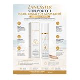 Lancaster Sun Perfect Işıltılı Renkli SPF50 50 ml Cilt Tonu Eşitleyici Yüz Güneş Koruyucu Krem LNCSTR86564