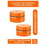 Lancaster Tan Deepener Tinted Jelly 2x200 ml Bronzluk Artırıcı Jel