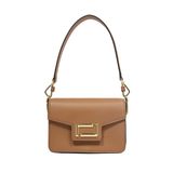 Lancel Omuz Çantası, Standart, Deve Tüyü