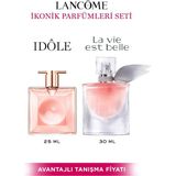Lancôme Parfüm ve Deodorant Seti 55 ml – Çiçeksi Oryantal Miskli Koku, Şık Tasarım, Hediyelik İkonik Seri