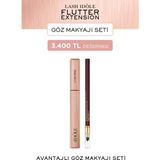 Lancome Göz Makyaj Seti: Lash Idôle Flutter Extension Maskara & Göz Kalemi Uzun Görünüm İçin