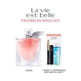 Lancome La Vie Est Belle 100ml EDP Parfüm & Göz Makyajı Favoriler Mega Set Cinsiyet: Kadın 7829999999204