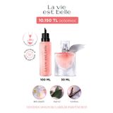 Lancome La Vie Est Belle EDP 30 ml & 100 ml Refill Yeniden Doldurulabilir Kadın Parfüm Seti 7829999999145