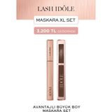 Lancome Lash Idôle Flutter Extension Uzun Görünüm Veren Maskara & Kahverengi Maskara Xl Set