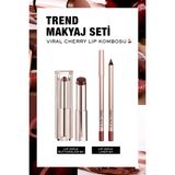 Lancome Trend Idôle Makyaj Seti: Viral Cherry Lip Kombosu 60