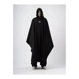 LAND MODA BATMAN Pelüş Astarlı Giyilebilir Hoodie Battaniye Siyah
