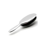 LAND OF MYTH Lom1051 Kaynak Saç Tarağı Premium Seri Oval Kürek Saç Açma Tarama Fırçası, Galvanik (sılver)