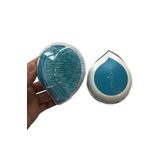 LAND OF MYTH - LOM1240 Compact Detangling Brush To Go - Çanta Tipi Kapaklı Saç Açma Tarama Fırçası (Blue White)