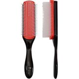 Land Of Myth - Styling Brush, 9 Sıra Saç Şekillendirme Fırçası, Kıvırcık Kız Metodu Fırçası LOM1211 - Siyah