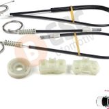Land Rover Freelander Mk1 L314 Ln 1997-2006 3/5 Kapi Lr006372 Icin Elektrikli On Sol Cam Kriko Seti