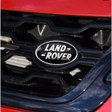 Land Rover Panjur Ön Logo Arma Siyah Renk Car Logo Ithal - Panjur