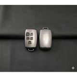 Land Rover Range Rover 2010-2018 Uyumlu 3 Buton Silikon Oto Anahtar Kumanda Kabı Kılıf Gri