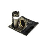 LAND SCARF SİLİNDİR KUTUDA SECCADE VE İNCİ TESBİH SETİ