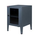 Lande - Ziglat 655 - Metal Dolap - Cam Kapılı