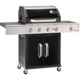 Landmann Triton Maxx 4.1 Outdoor Gazlı Barbekü Siyah