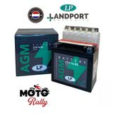 Landport Ytx14-Bs Agm Akü 12 Volt 12 Amper 200 Cca