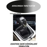 LANDROVER DISCOVERY uyumlu araç,oto vites körüğü siyah dikiş