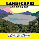 Landscapes: Adult Coloring Book