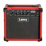 Laney LX15-RED Elektro Gitar Amfisi (Kırmızı) | Kompakt Ev Amfisi Şık Kırmızı Tasarım