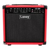 Laney LX35R-RED Elektro Gitar Amfisi (Kırmızı) | 35W Güç Reverb Efekti Retro Kırmızı Kaplama