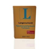 Langenscheidt Almanca - Türkçe Sözlük Taschenwörterbuch Türkisch